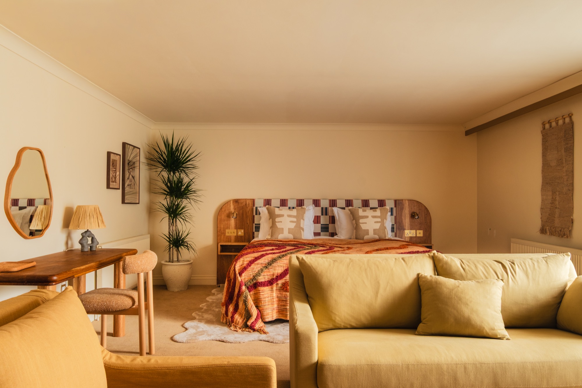 A Suite at Crafted at Powdermills, with sitting area and lounge seating